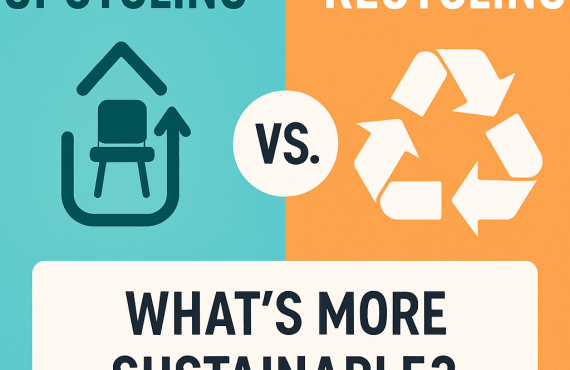 Upcycling vs recycling