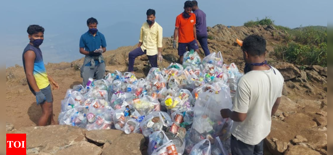 Vanjangi Hill reopens after cleanup drive; Plastic banned | Visakhapatnam News