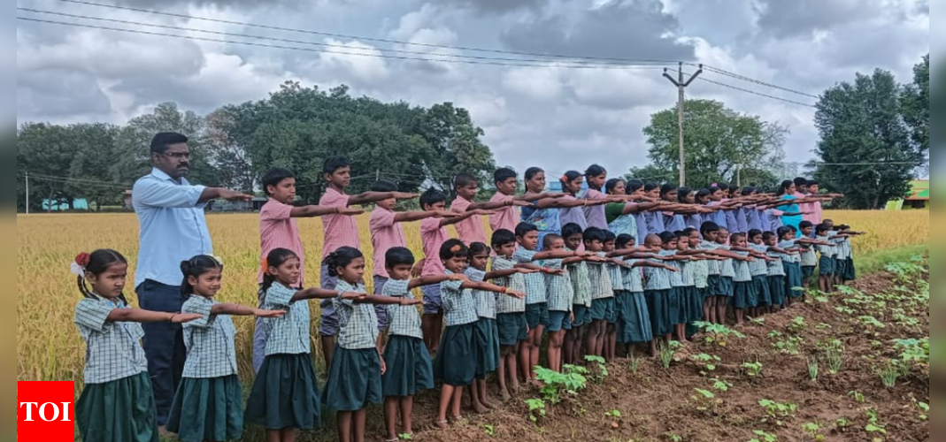 TN school children take pledge to protect wetlands | Chennai News