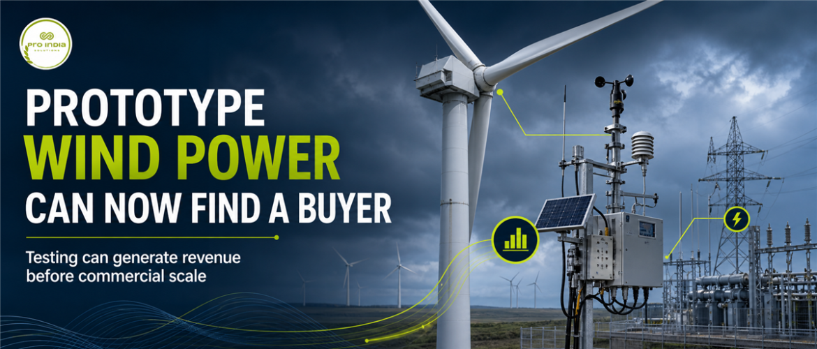 Prototype wind power India